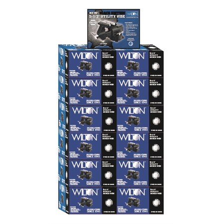 Wilton 12 pc. 5.5" Utility Vise Stacker w/ Header Card, Black 50005S